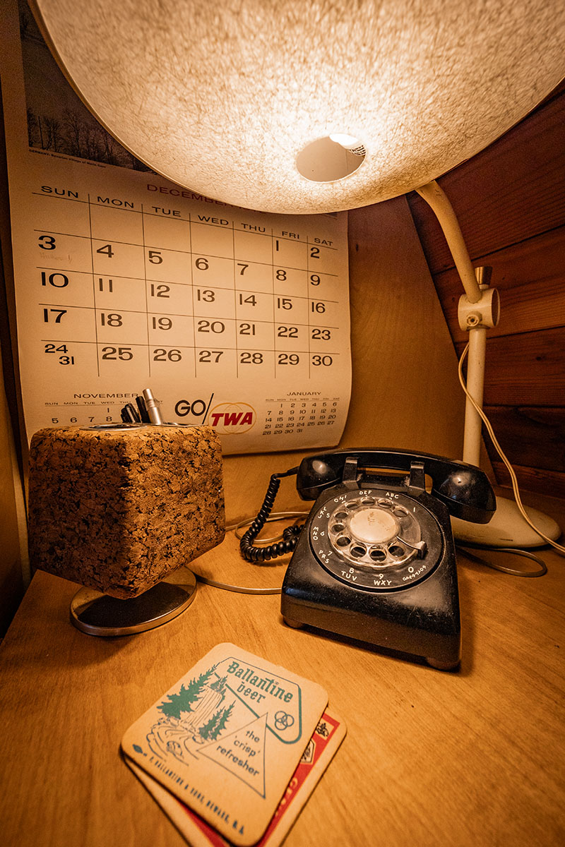4P cedar soaking tub at Little Owl Cabin